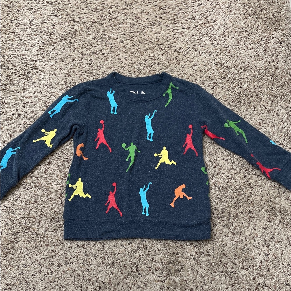 Chaser Kids Multicolor Sports Print Sweatshirt